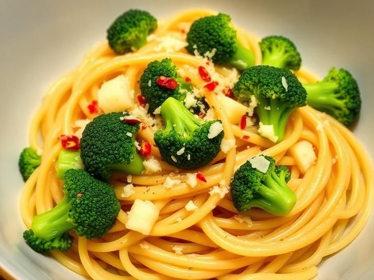 Broccoli & Anchovy Spaghetti