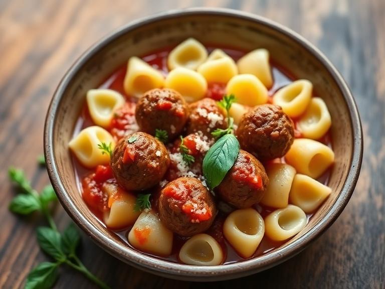 Gnocchi & Meatballs